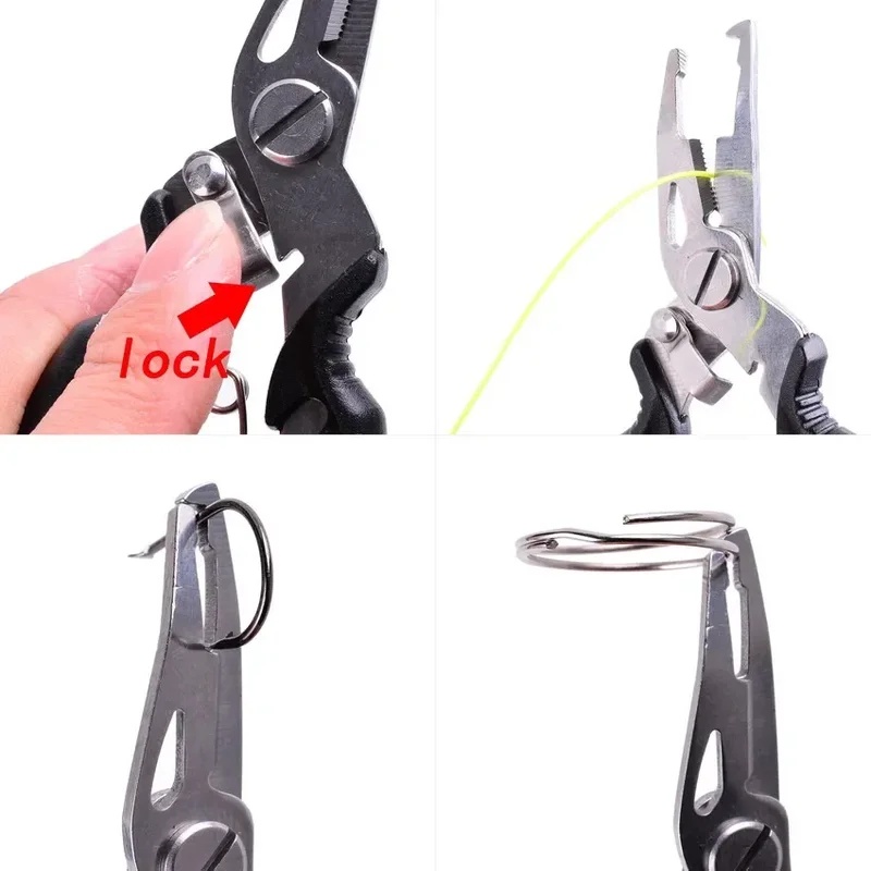 Fishing Plier Scissor Braid Li - Fishing Hook Remover review and price