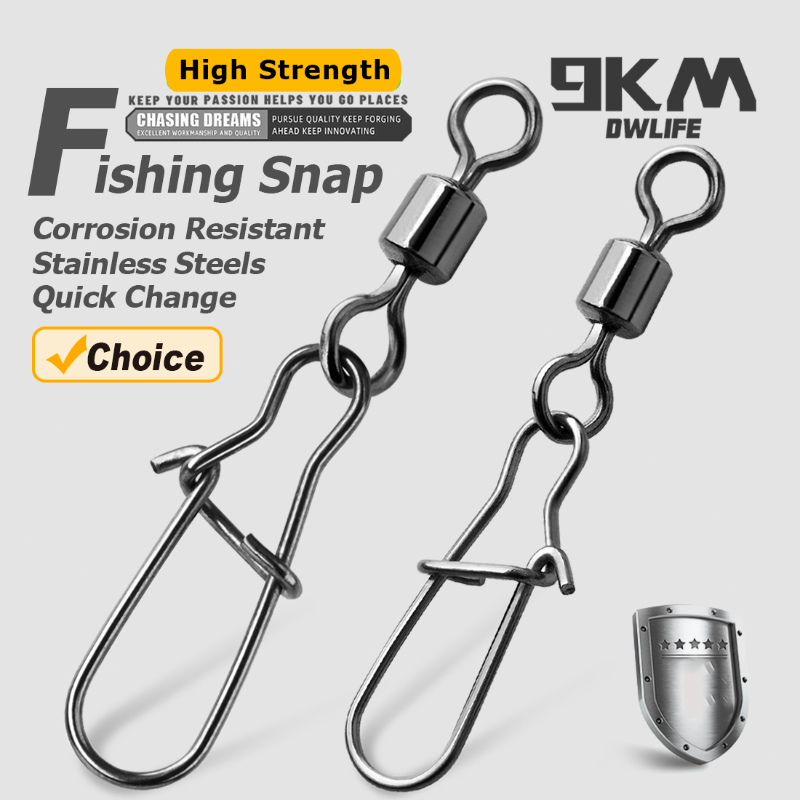 Duo-Lock Snap Swivels 50~200Pc - Fishing Hook Circle review and price