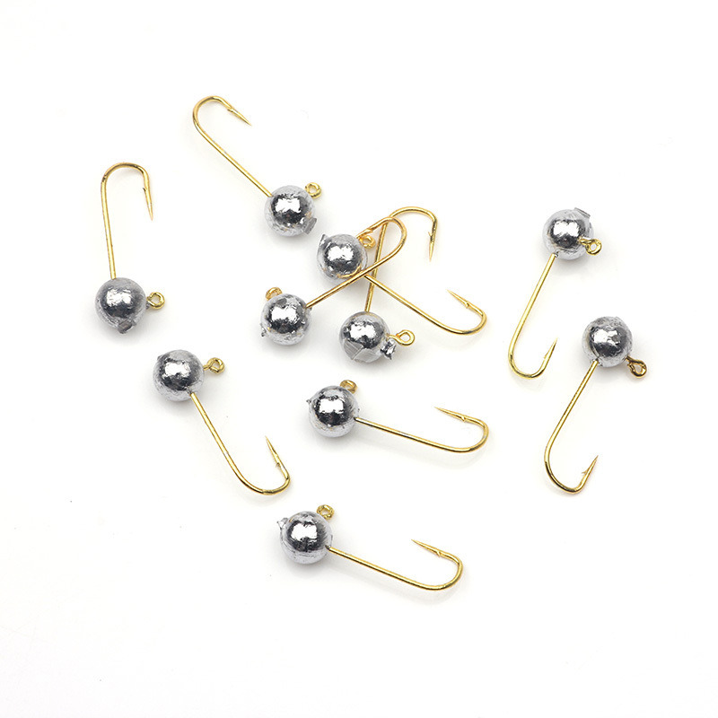 10pcs/lot Micro Jig Head Fishi - Fishing Hook Offset review and price