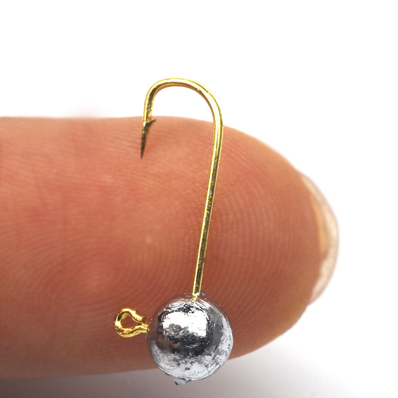 10pcs/lot Micro Jig Head Fishi - Fishing Hook Offset review and price
