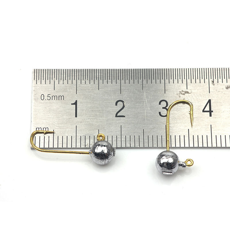 10pcs/lot Micro Jig Head Fishi - Fishing Hook Offset review and price
