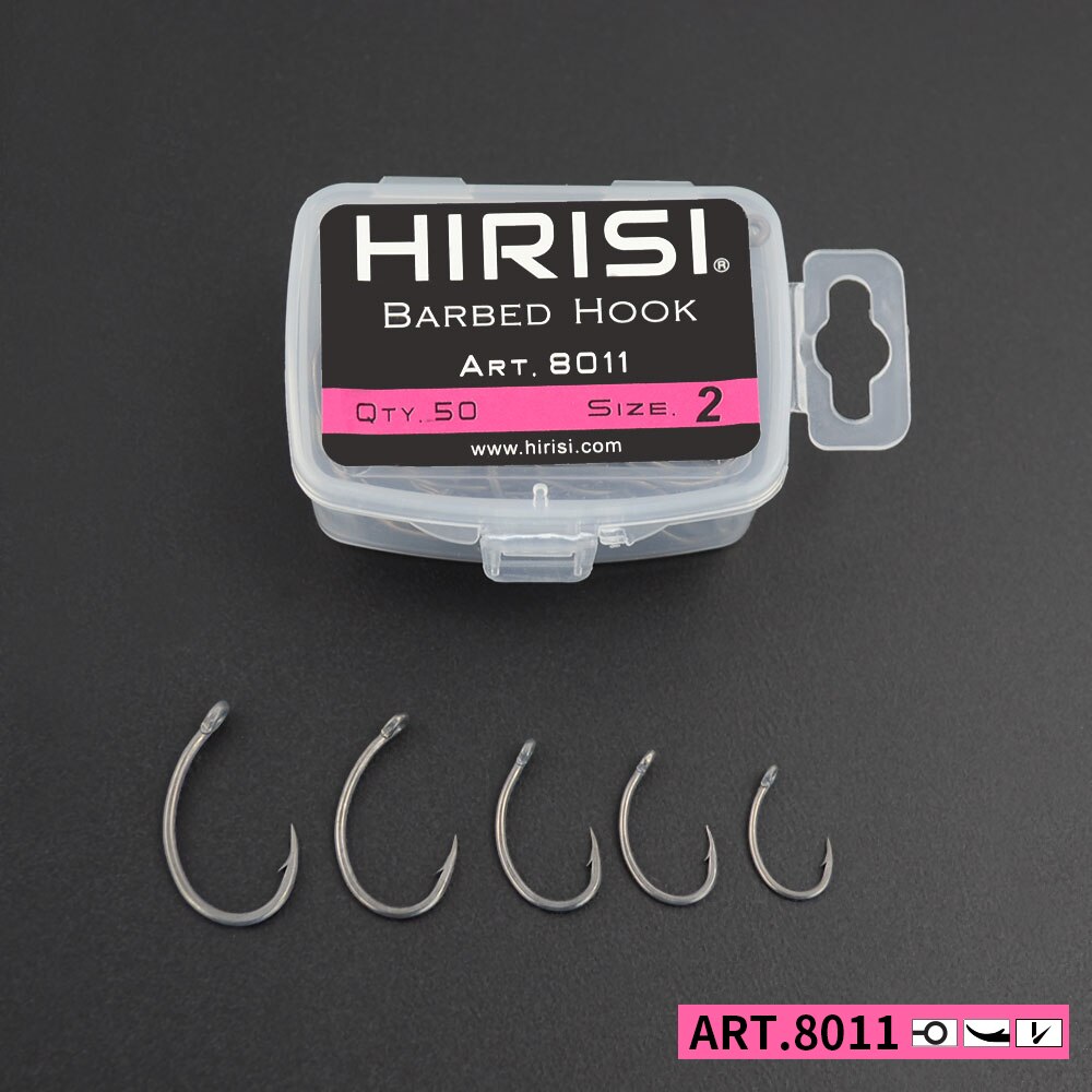 Hirisi Carp Fishing Hooks 50pc - Fishing Hook Barbless review and price